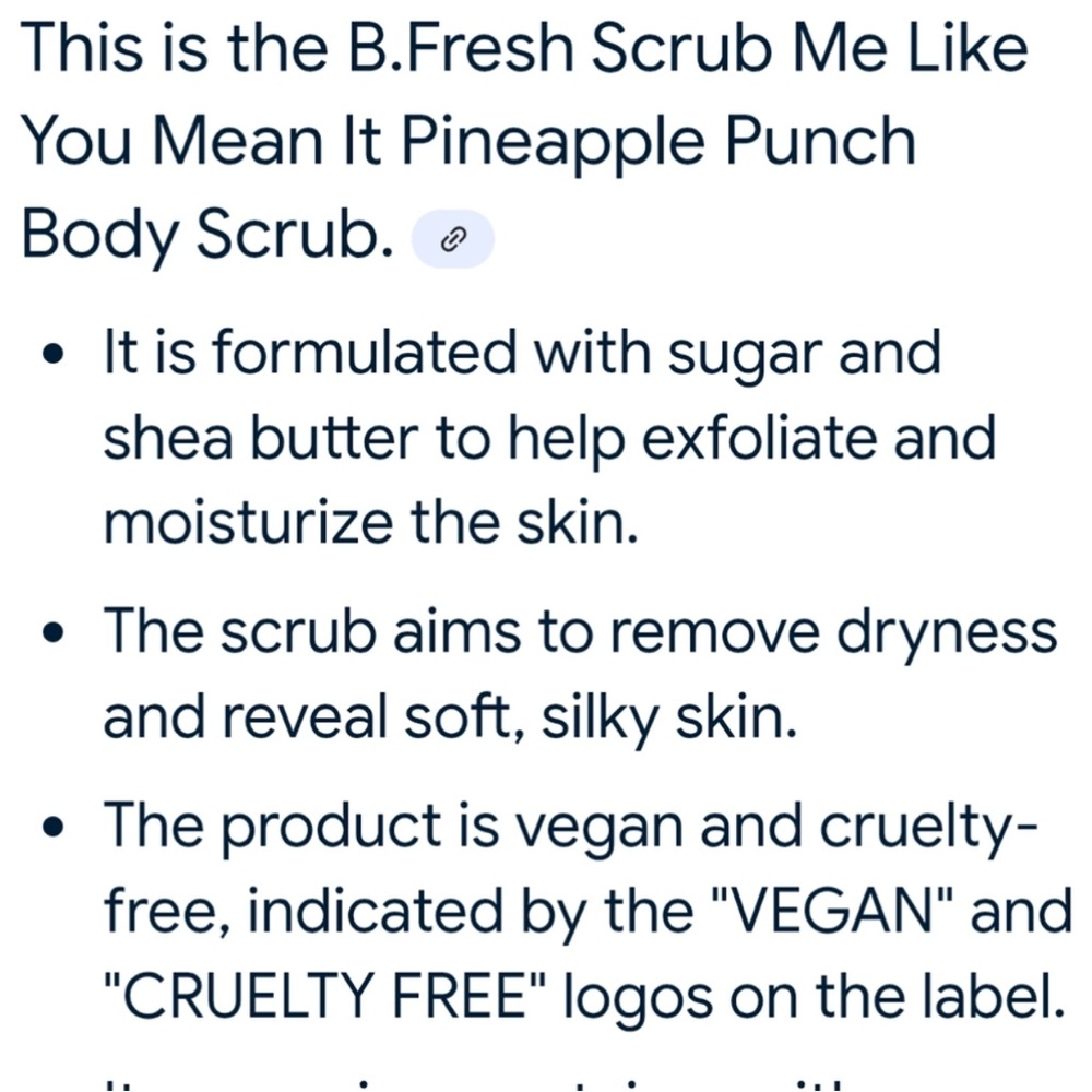 Scrub me like you mean it Pineapple Punch Body Scrub - 16oz buy one get one - Picture 4 of 10